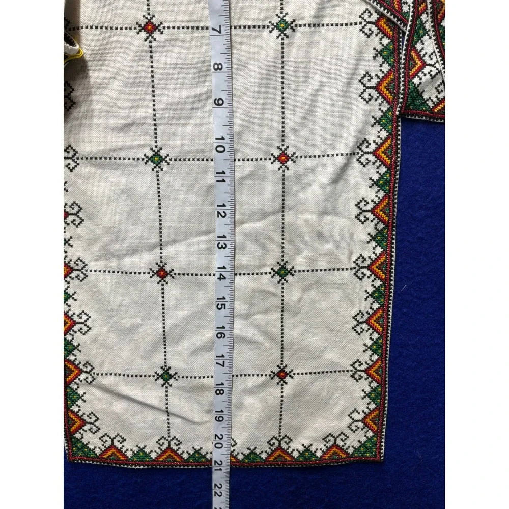 Folk‎ Art Unisex Cepelia Table Runner Napkin Set OS Cream Multi